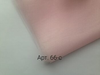 Фатин средней жесткости Розовый жемчуг