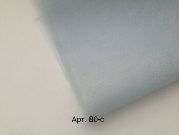 Фатин средней жесткости Kristal серо-голубой